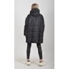 Černá oversize bunda ES5748