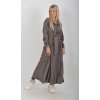 Šedé elegantní šaty ES5779