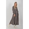 Šedé elegantní šaty ES5779