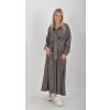Šedé elegantní šaty ES5779