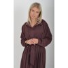 Čokoládové šaty ES5780