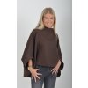 Tmavě hnědá halenka ES5816