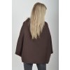 Tmavě hnědá halenka ES5816