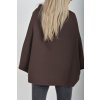 Tmavě hnědá halenka ES5816