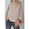 Tmavě béžová halenka ES5817