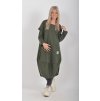 Khaki šaty ES5847