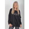 Černá mikina ES5909