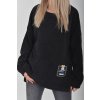 Černá mikina ES5946