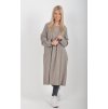 Světle šedé manšestrové šaty ES5979