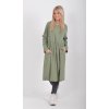 Khaki manšestrové šaty ES5981