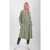 Khaki manšestrové šaty ES5981