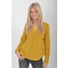 Hořčicový svetr ES5995