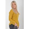 Hořčicový svetr ES5995