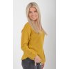 Hořčicový svetr ES5995