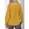 Hořčicový svetr ES5995