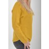 Hořčicový svetr ES5995