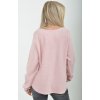 Starorůžový svetr ES5996