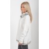 Bílá mikina ES6013