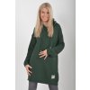 Prodloužený zelený svetr ES6016