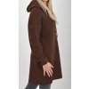 Prodloužený čokoládový svetr ES6019