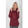 Vínový svetr ES6027