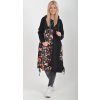 Černé šaty se vzorem ES6037