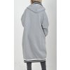 Šedá maxi mikina ES6042