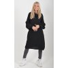 Černé pletené šaty ES6047