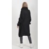 Černé pletené šaty ES6047