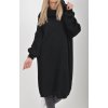 Černé pletené šaty ES6047
