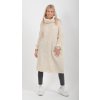 Béžové pletené šaty ES6048