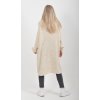 Béžové pletené šaty ES6048