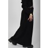 Černé dlouhé šaty ES6073