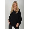 Černý oversize svetr ES6077