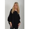 Černý oversize svetr ES6077