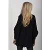 Černý oversize svetr ES6077