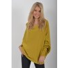 Hořčicový svetr ES6078