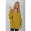 Hořčicový svetr ES6078