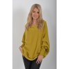 Hořčicový svetr ES6078