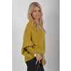 Hořčicový svetr ES6078