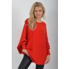 Červený svetr ES6079
