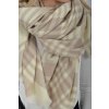 Béžový šál ES6084