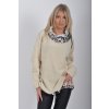 Béžová mikina ES6120
