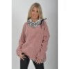 Starorůžová mikina ES6122