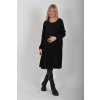 Černé šaty ES6124