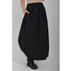 Černá šusťáková sukně ES6131