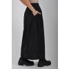 Černá šusťáková sukně ES6131