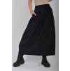 Černá šusťáková sukně ES6131