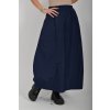 Tmavě modrá šusťáková sukně ES6133