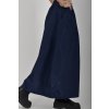 Tmavě modrá šusťáková sukně ES6133